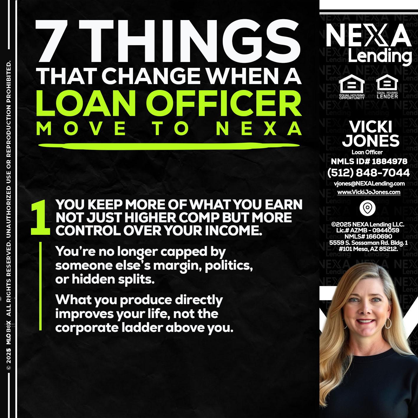 7 THINGS (1) - Vicki Jones -Loan Officer