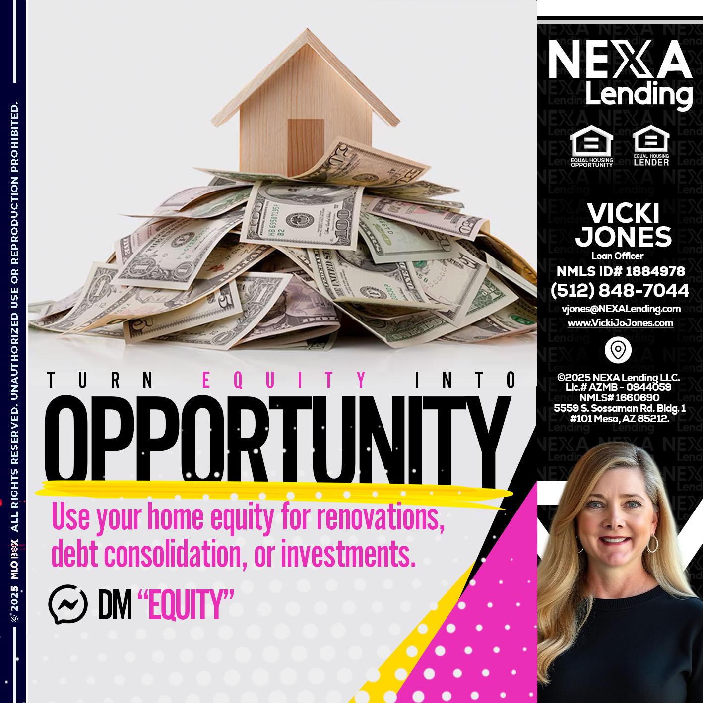 opportunity - Vicki Jones -Loan Officer