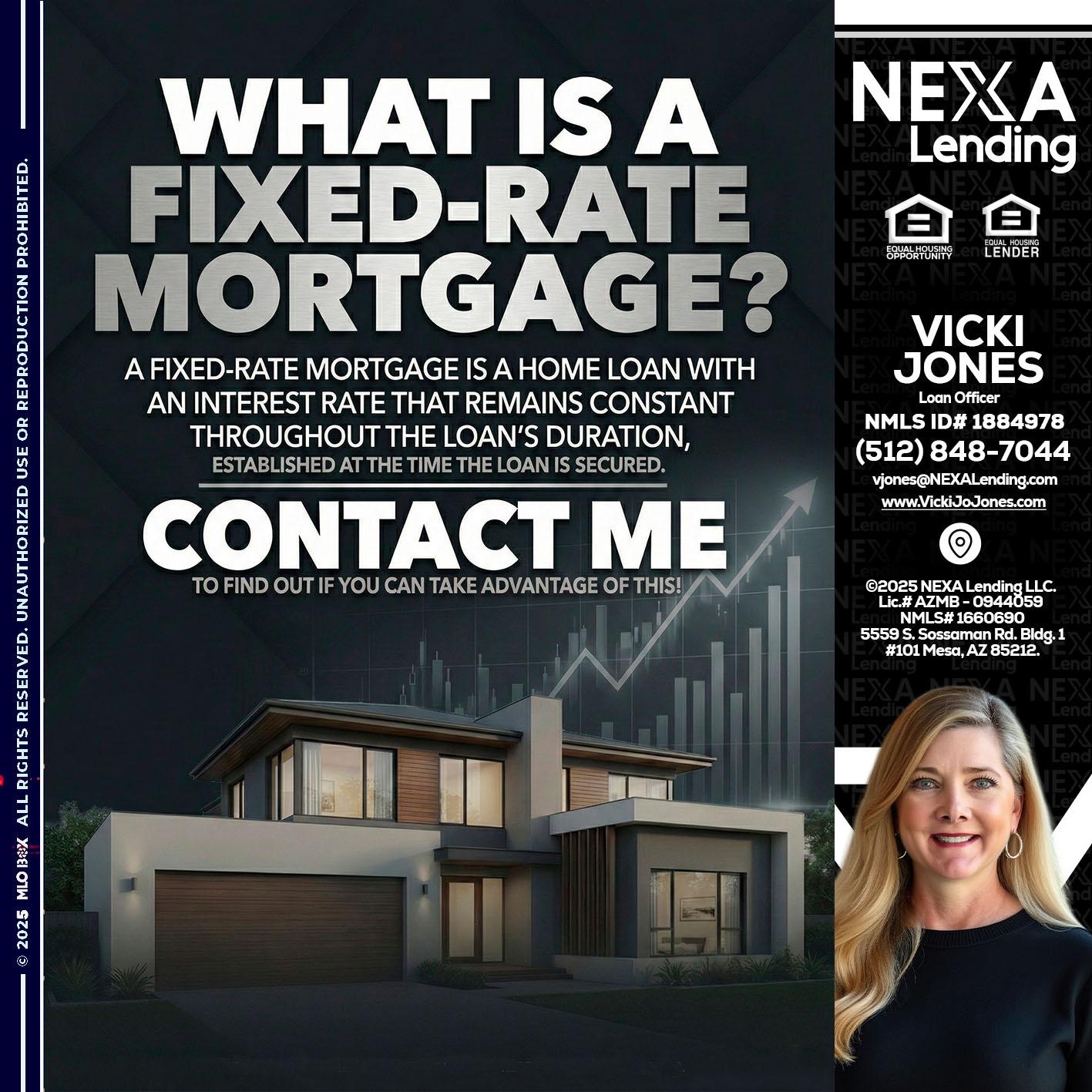 WHAT IS A - Vicki Jones -Loan Officer