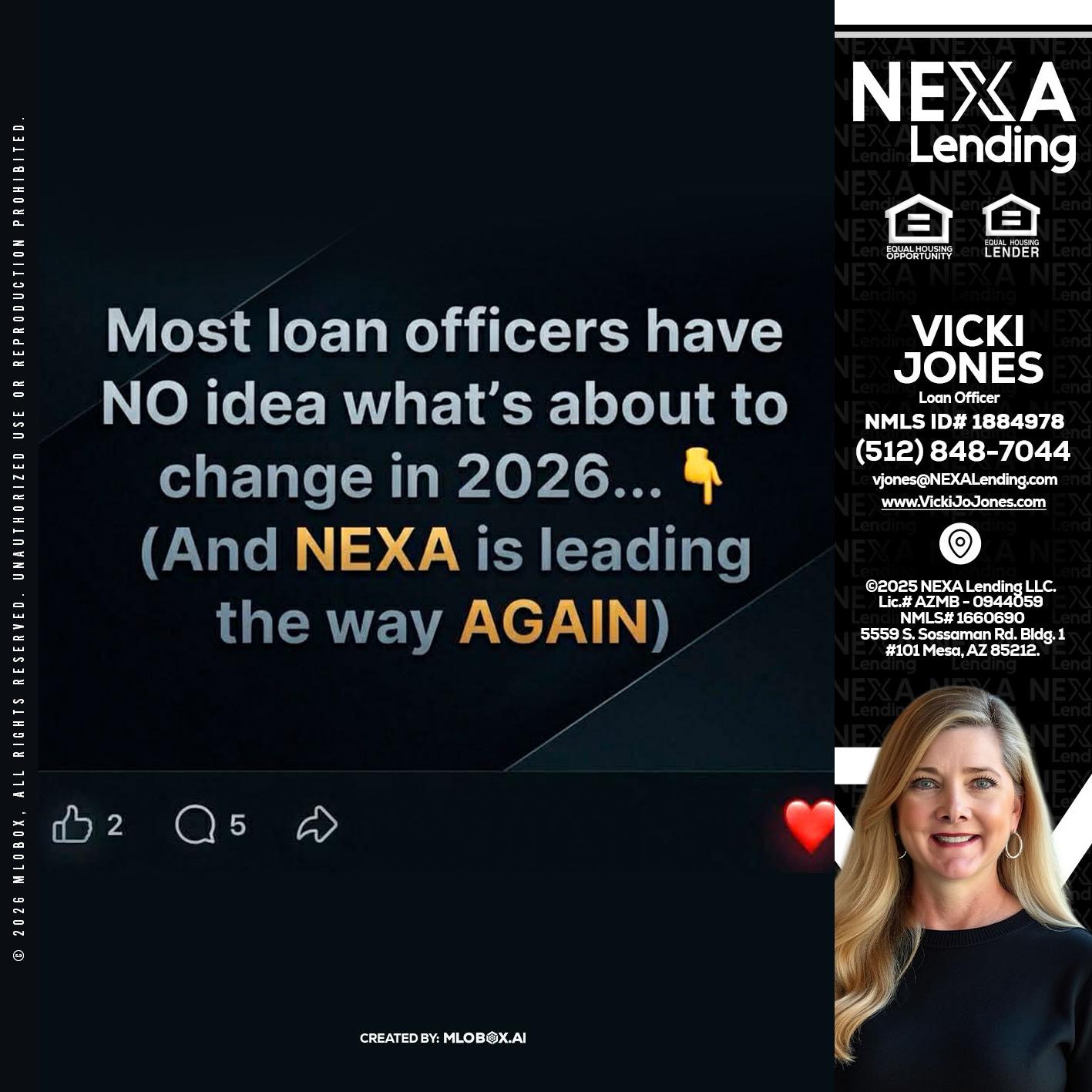 most loan officers - Vicki Jones -Loan Officer