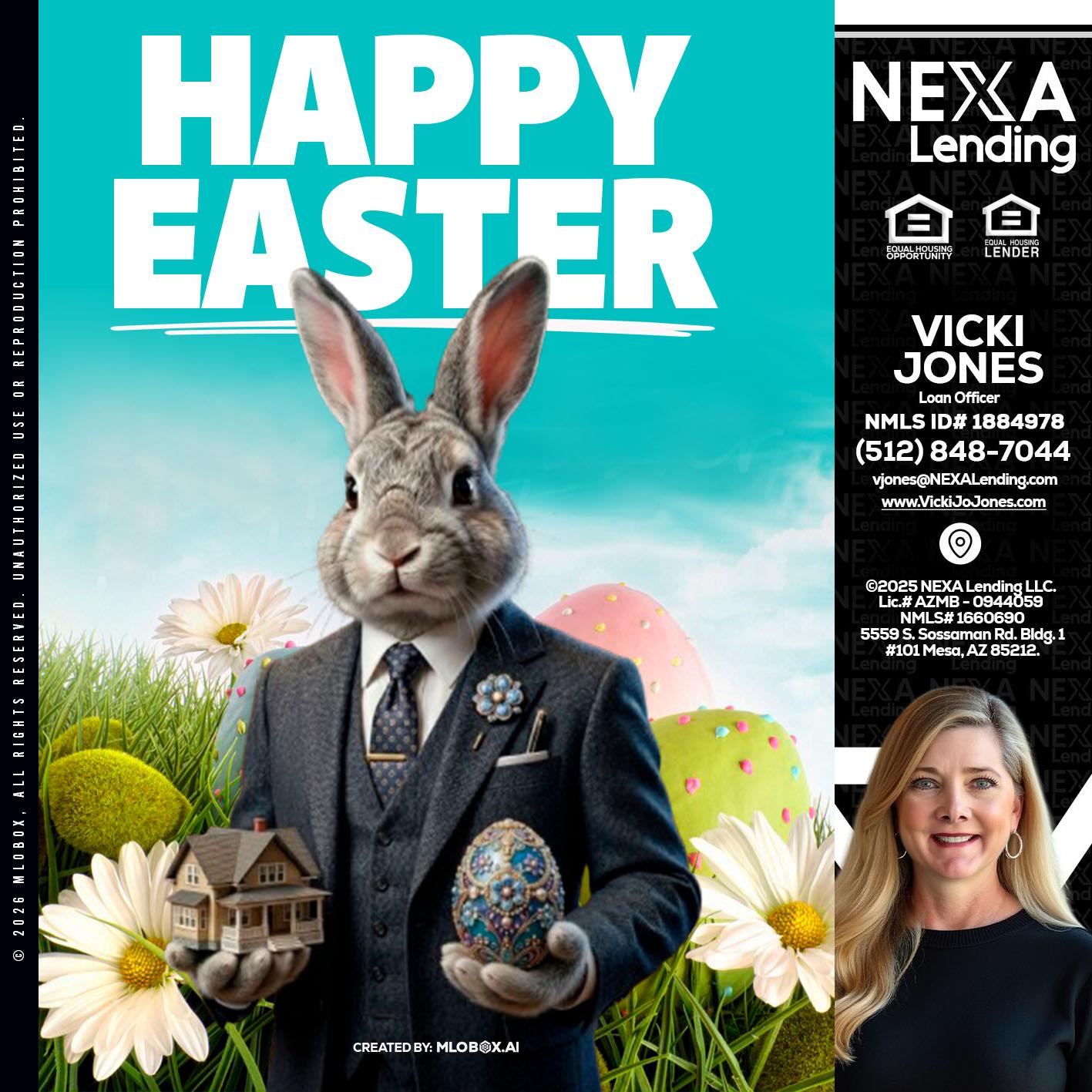 HAPPY EASTER - Vicki Jones -Loan Officer