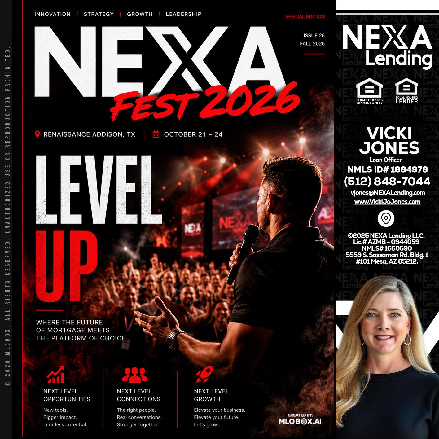 NEXA FEST 2026 - Vicki Jones -Loan Officer