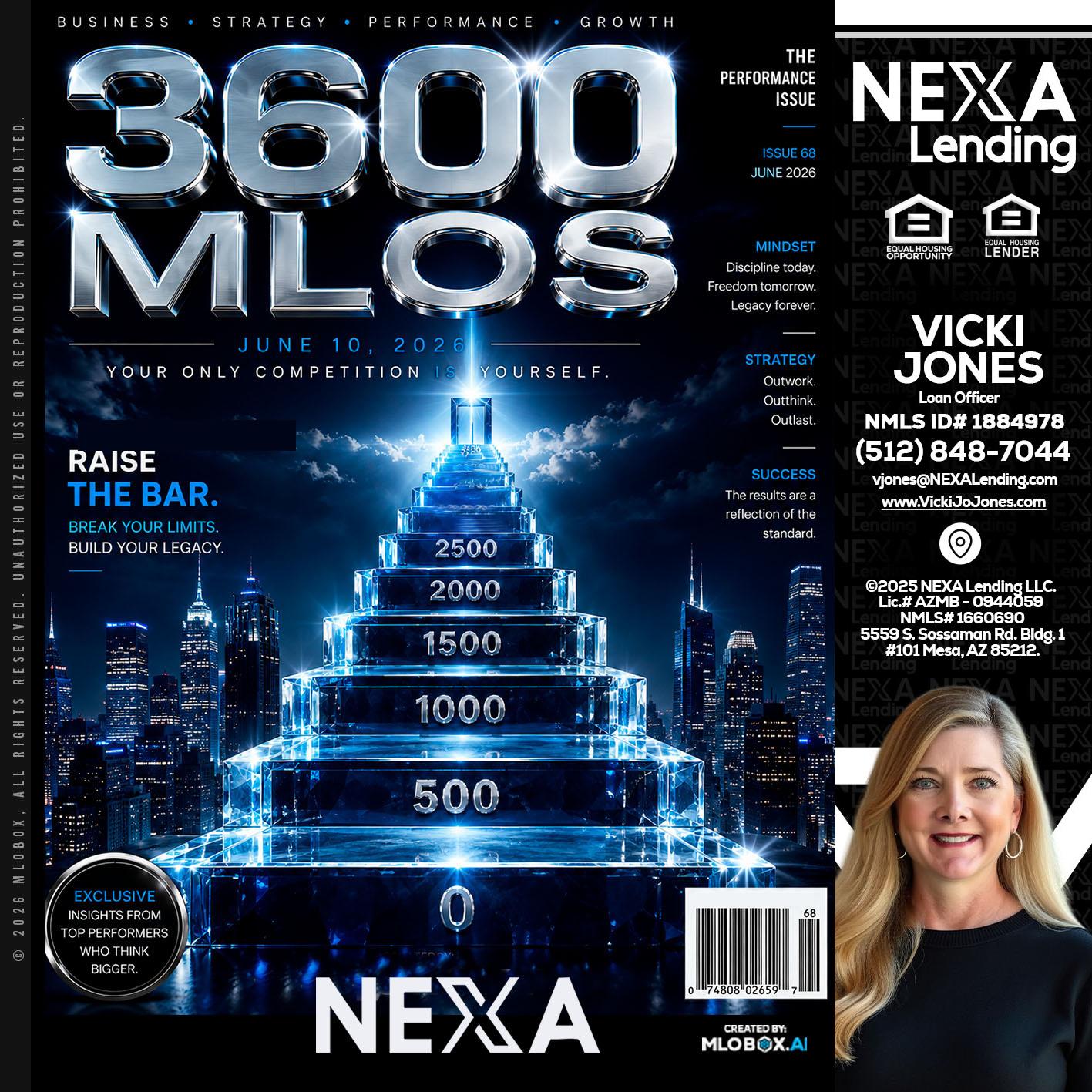 3600 MLOs - Vicki Jones -Loan Officer