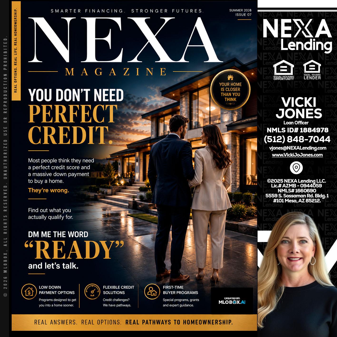 NEXA MAGAZINE - Vicki Jones -Loan Officer