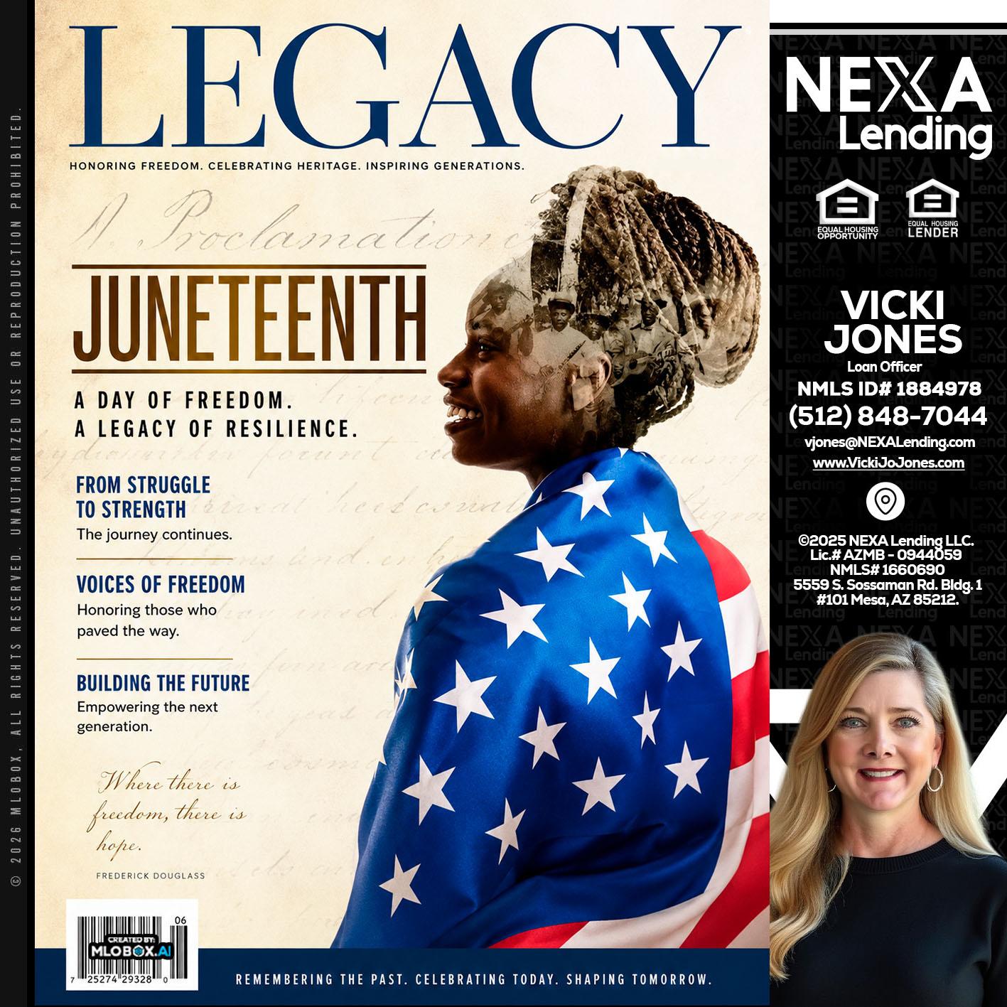 LEGACY - Vicki Jones -Loan Officer