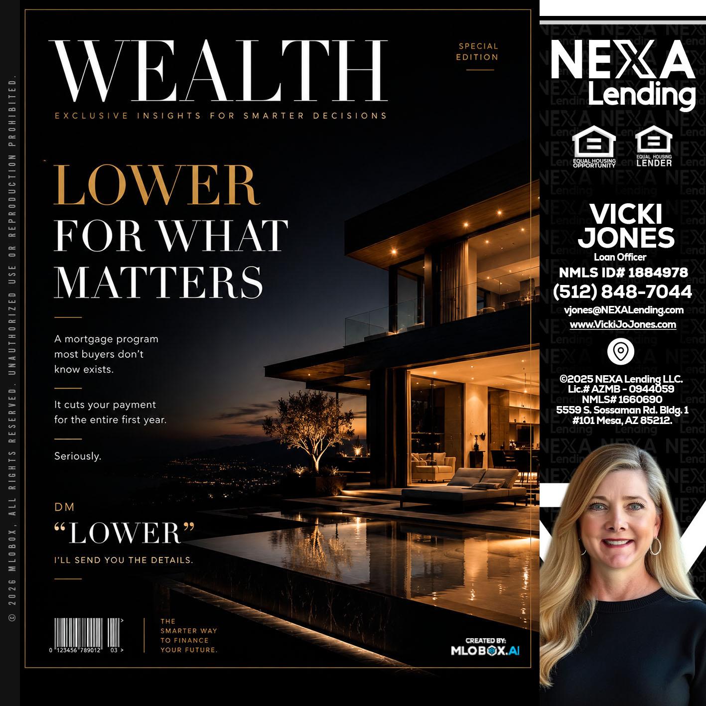 WEALTH - Vicki Jones -Loan Officer