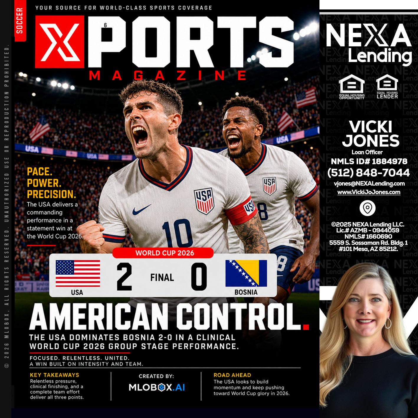 AMERICAN CONTROL - Vicki Jones -Loan Officer