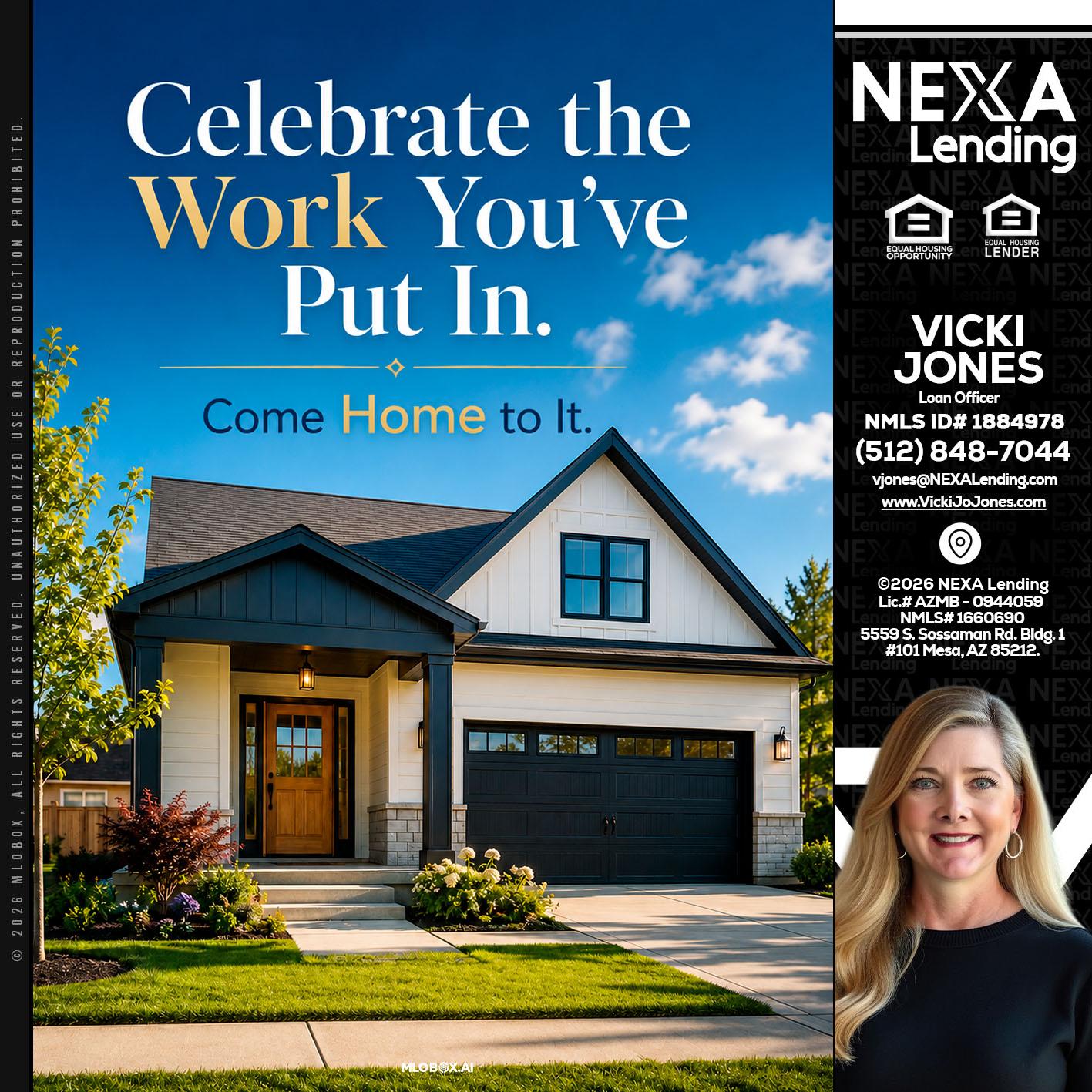 celebrate Labor Day - Vicki Jones -Loan Officer